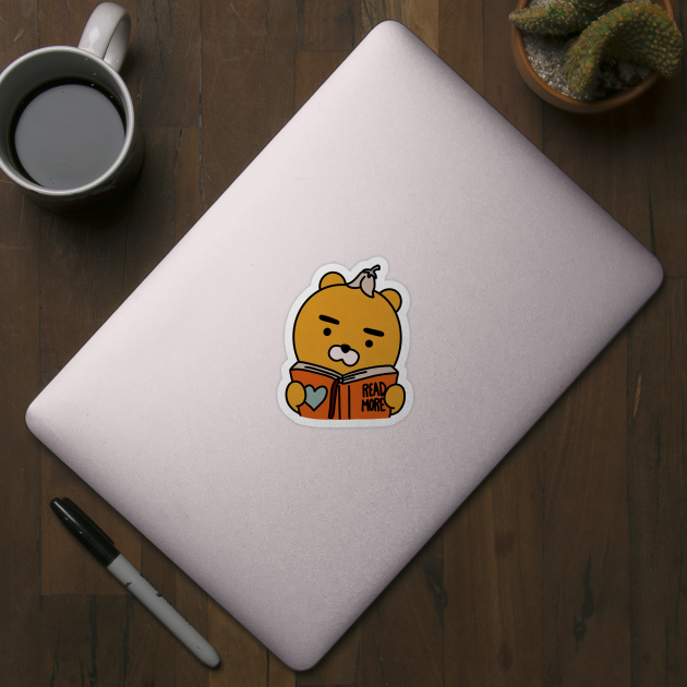 Reading Ryan - Studious Bear - Read More! by smileyfriend